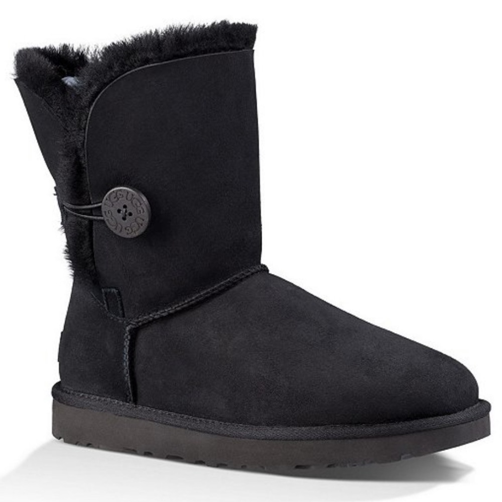 UGG Bailey Button Suede Boots